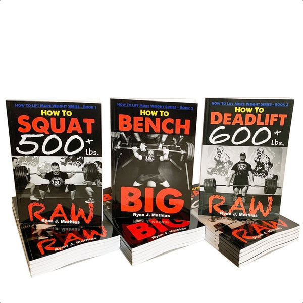 Squat + Bench Press + Deadlift Program Books - DISCOUNT PACK - Strength World