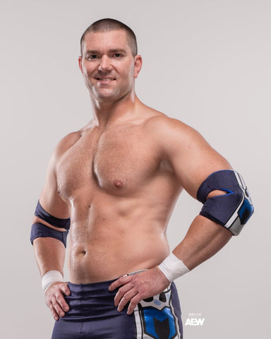 Mathias 8x10 Photo - AEW Confident Pose - Strength World