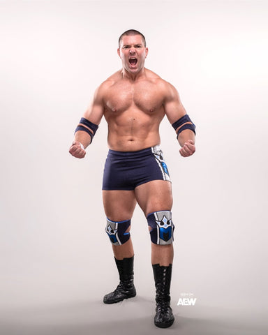 Mathias 8x10 Photo - AEW Signature Flex - Strength World