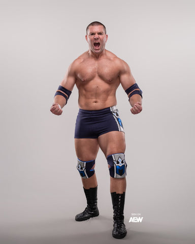 Mathias 8x10 Photo - AEW Signature Flex - Strength World