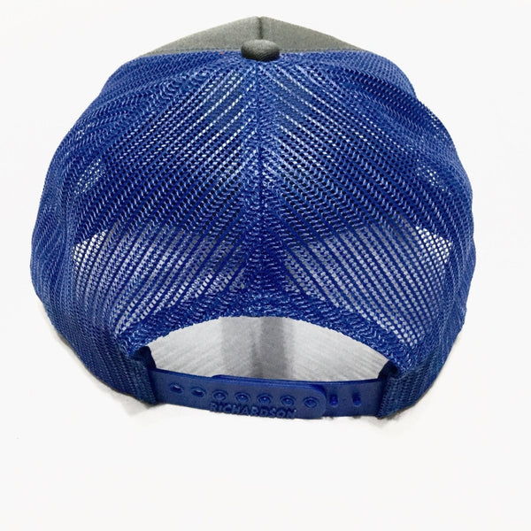 Mathias Method Snapback Hat - Charcoal/Royal Blue - Strength World