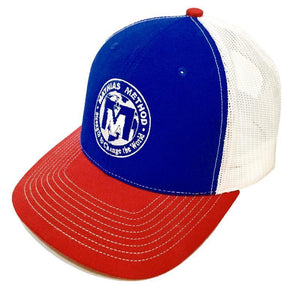 Mathias Method Snapback Hat - Red/White/Blue - Strength World